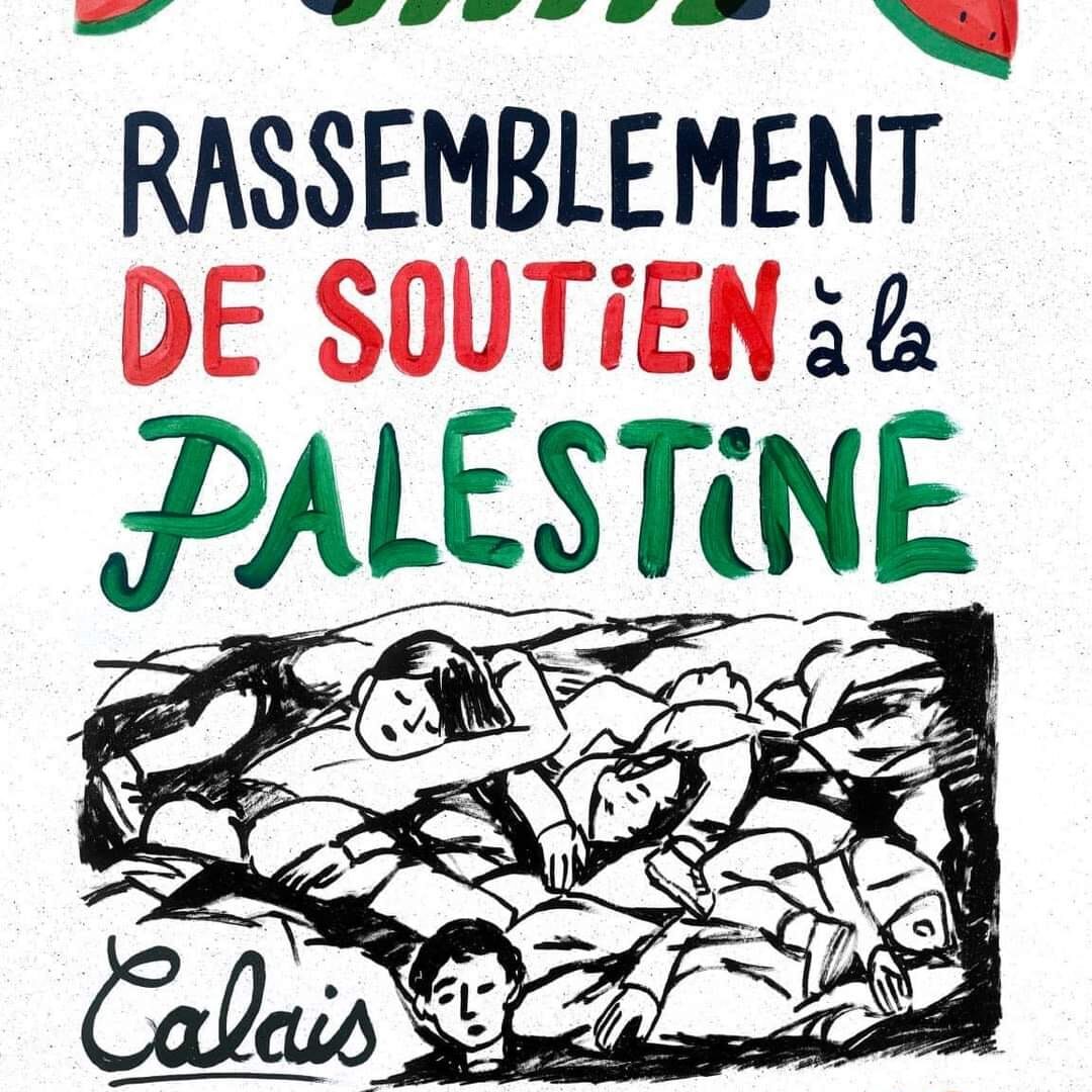 Rassemblement de soutien pour la Palestine