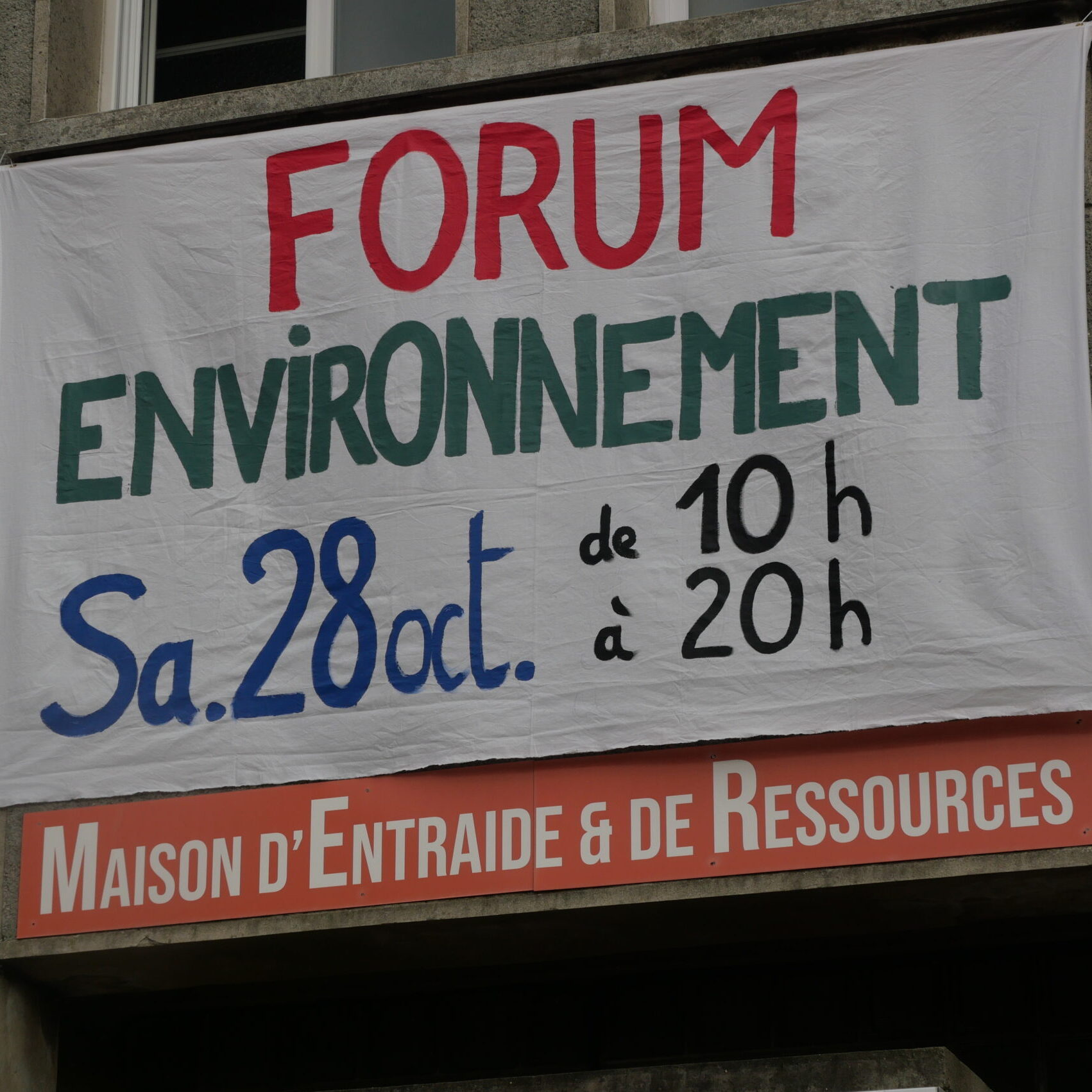 À Calais, les associations environnementales organisent leur forum