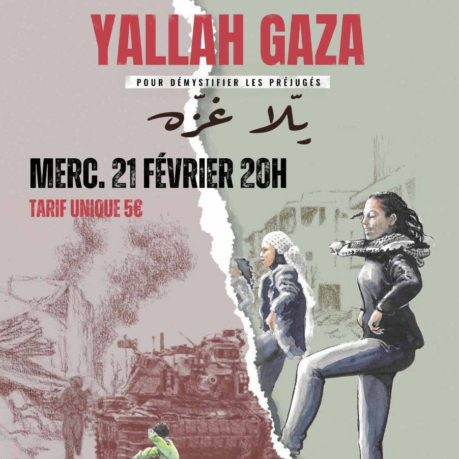 Projection-débat autour de « Yallah Gaza » au cinéma l’Alhambra