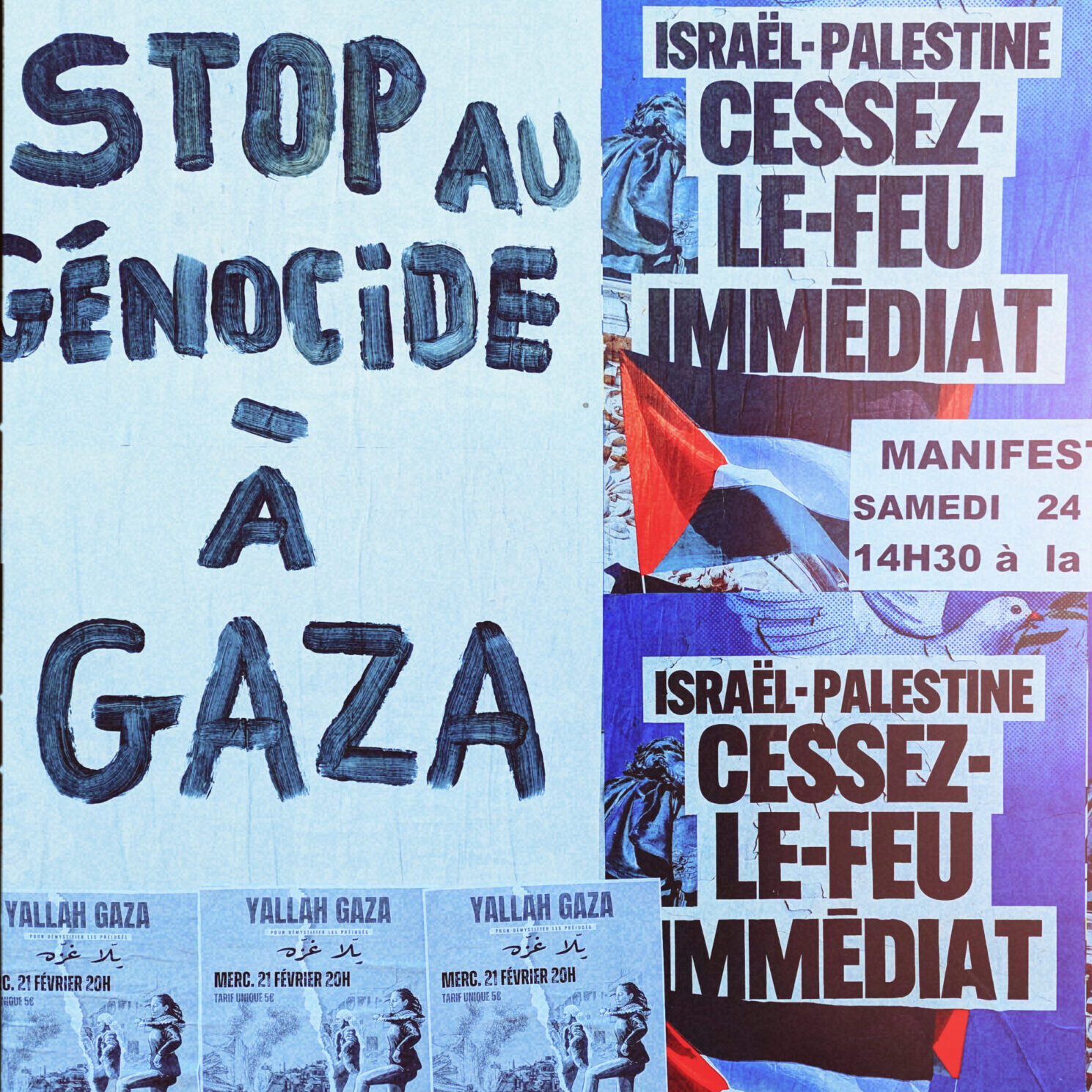 Une nouvelle marche pour la paix à Gaza le 24 février