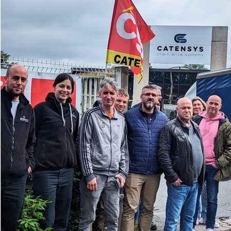 Les Catensys en grève pour leurs salaires
