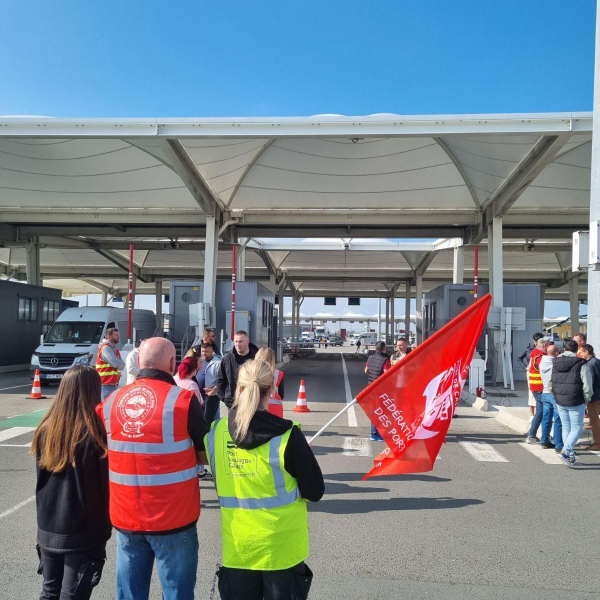 « On doit marquer le coup »  La CGT du port multiplie les actions de grève au mois de juin